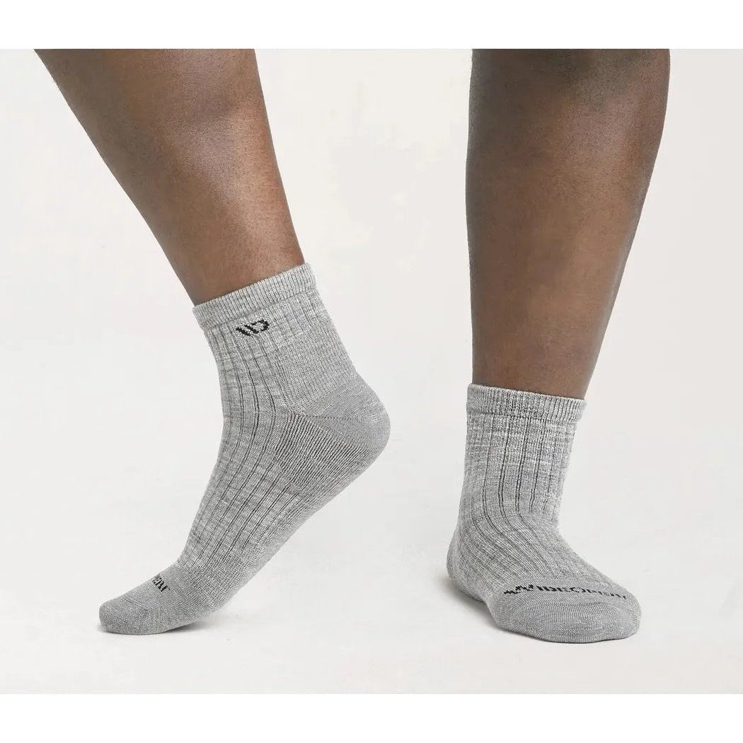 Wide Open Men's Solid Cushioned Quarter Socks-Accessories - Socks - Men's-Appalachian Outfitters