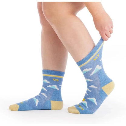 Wide Open Women's Cloud Hopper Midweight Micro Crew Sock-Accessories - Socks - Women's-Appalachian Outfitters