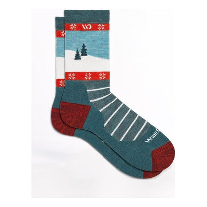 Wide Open Women's Sleigh All Day Midweight Micro Crew Sock-Accessories - Socks - Women's-Appalachian Outfitters
