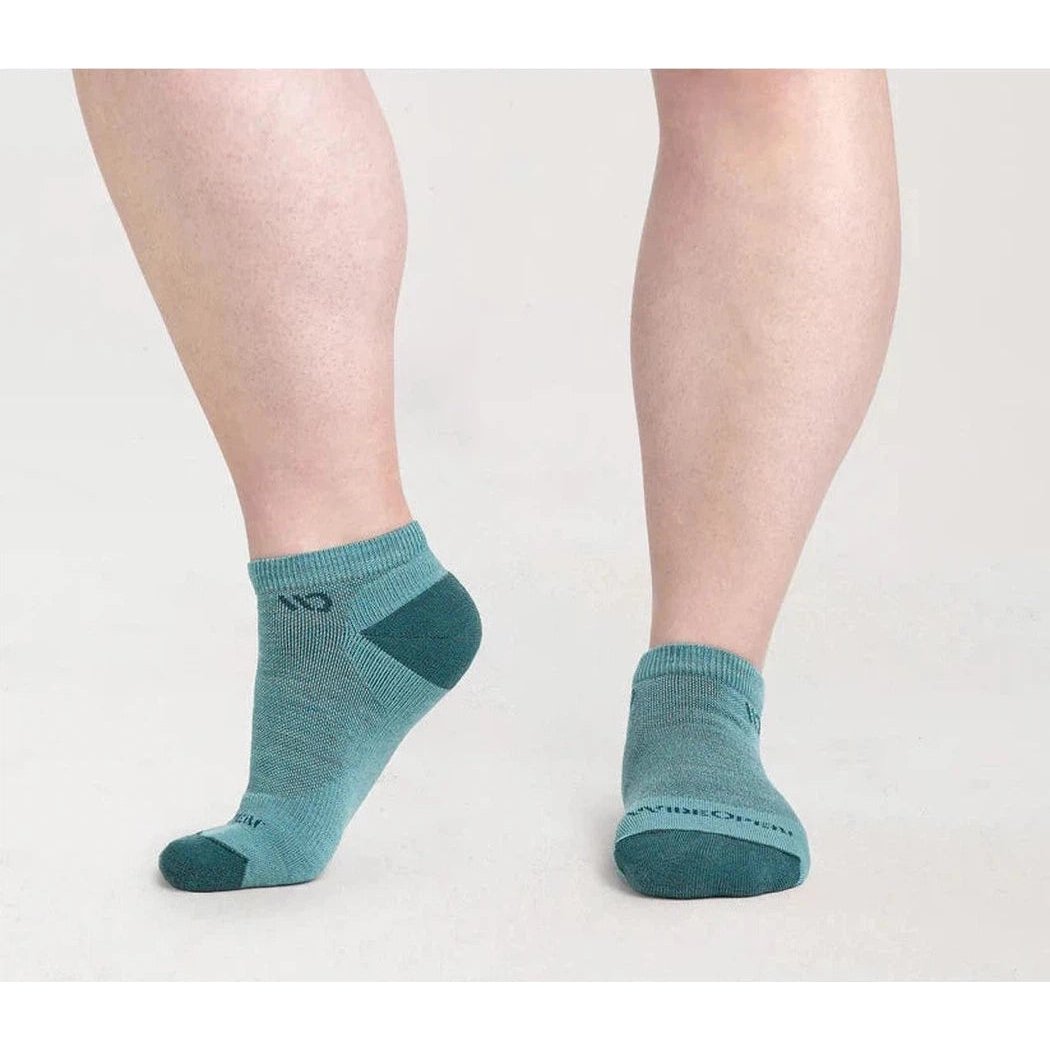 Wide Open Women's Solid Midweight No Show Sock-Accessories - Socks - Women's-Appalachian Outfitters