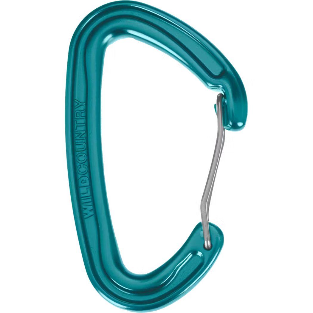 Wild Country Wildwire Carabiner-Climbing - Hardware - Carabiners-Blue-Appalachian Outfitters