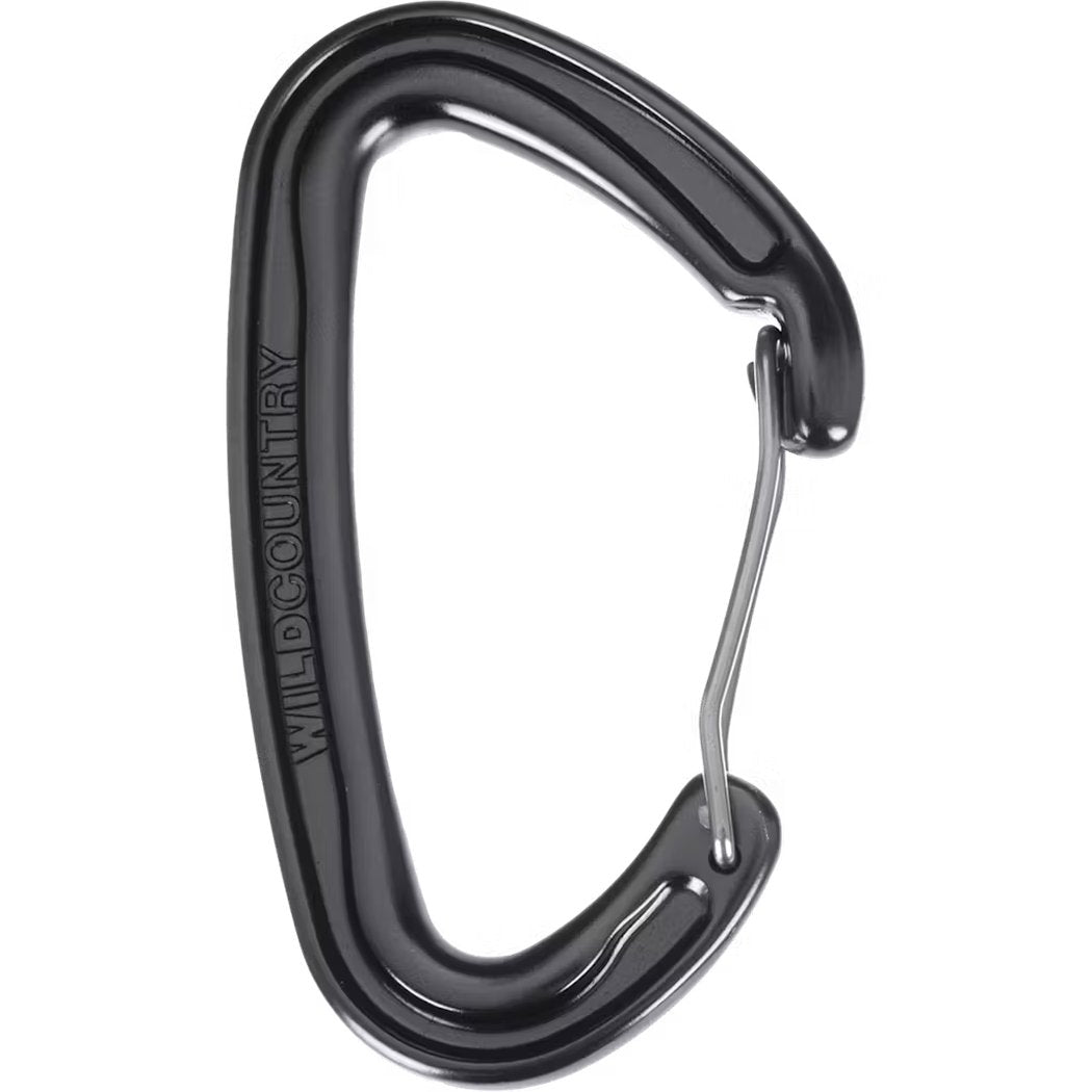 Wild Country Wildwire Carabiner-Climbing - Hardware - Carabiners-Grey-Appalachian Outfitters
