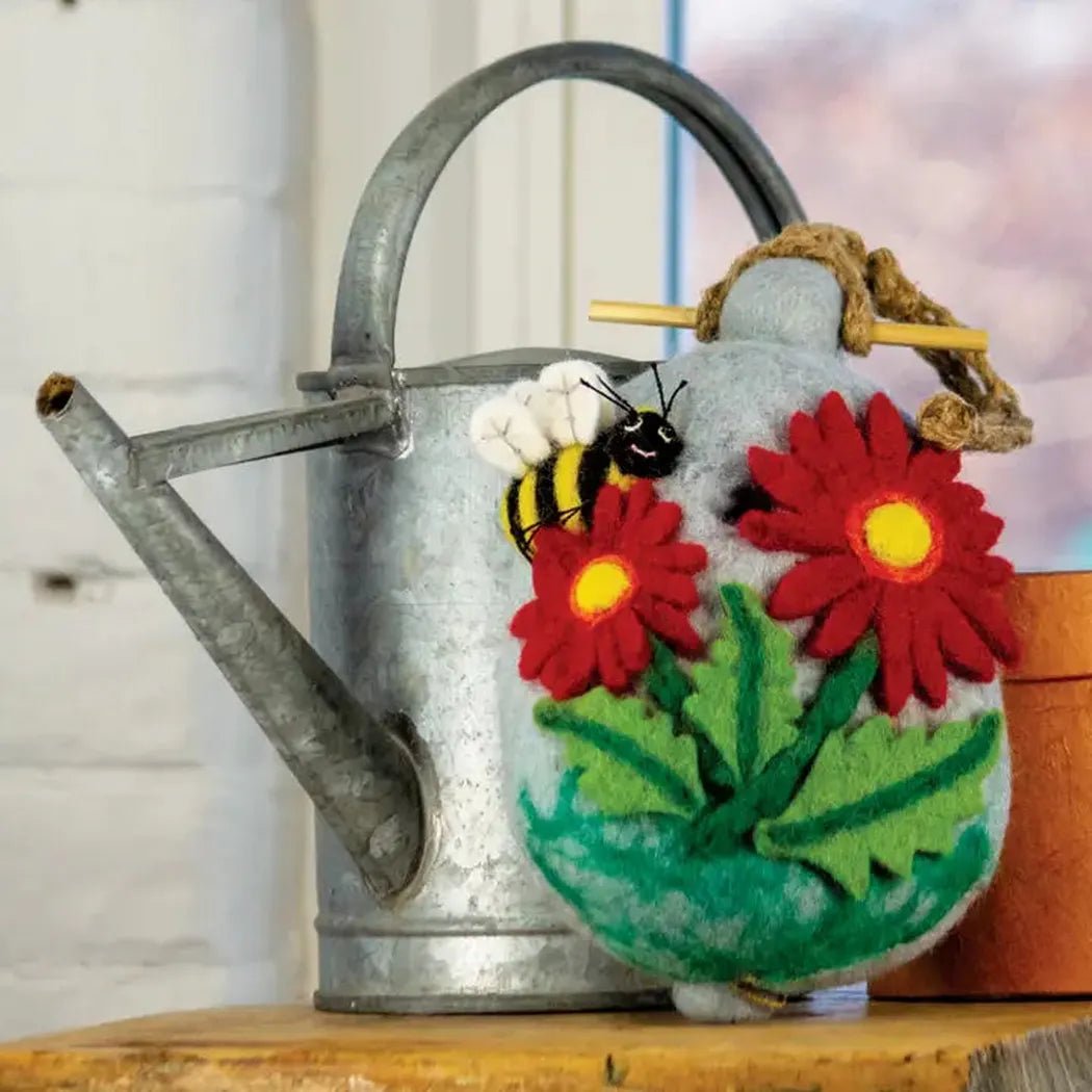 Wild Woolies Bumble Birdhouse-Accessories - Novelty - Decor-Appalachian Outfitters