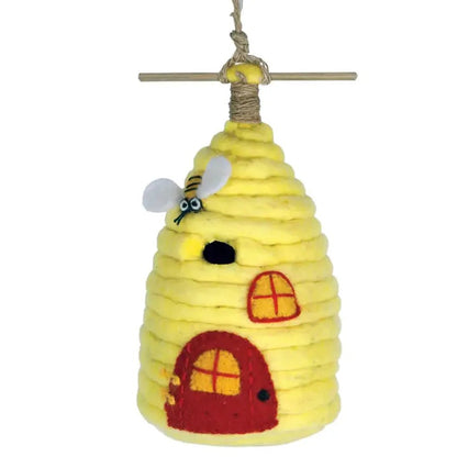 Wild Woolies Honey House Birdhouse-Accessories - Novelty - Decor-Appalachian Outfitters